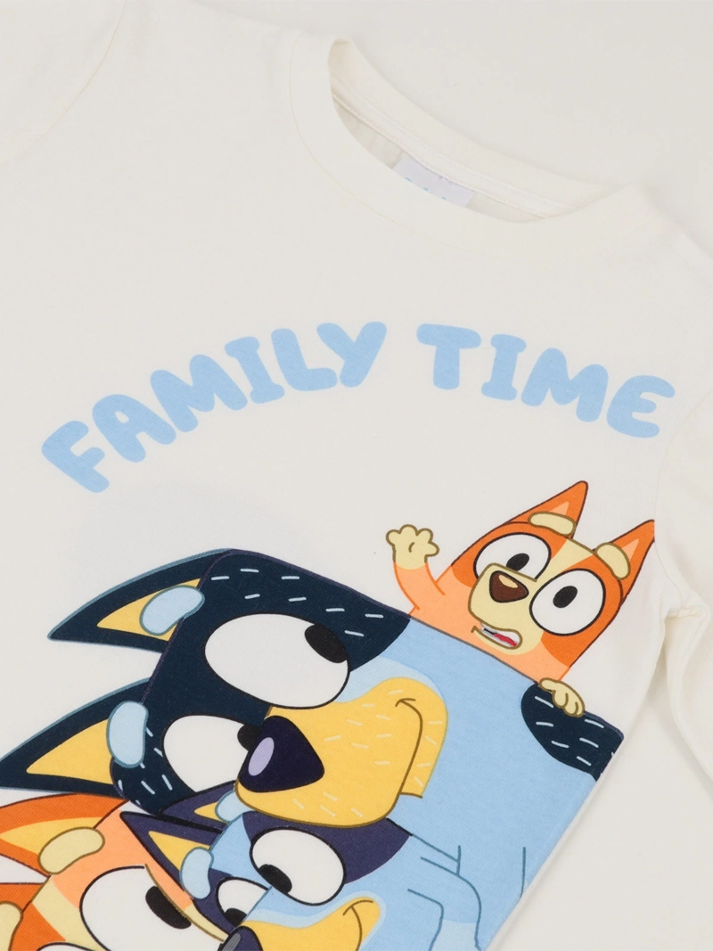 PACK X2 POLERA MANGA LARGA NIÑO BLUEY - 7