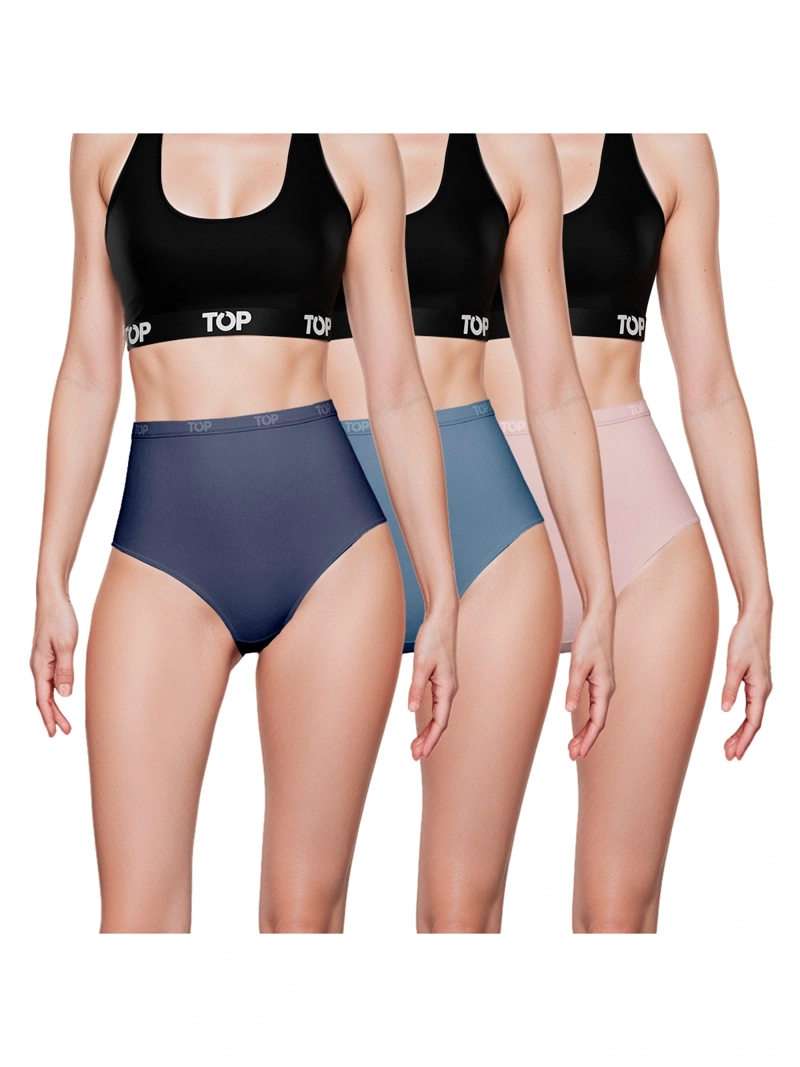 PACK MAXI CALZONES MUJER TOP M504P3C1 - 1