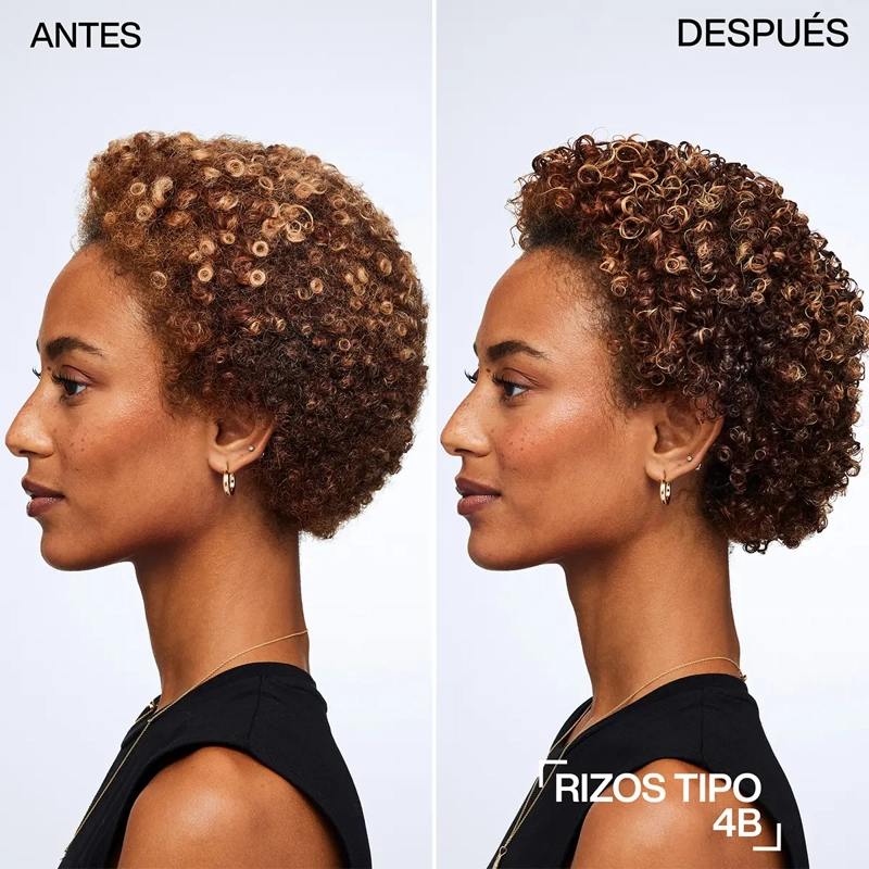 GEL DEFINIDOR DE RIZOS PARA CABELLO RIZADO DEFINICIÓN Y CONTROL SIN RESIDUOS HYBRID CURLS 250ML REDKEN - 4