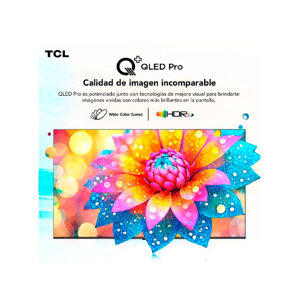 SMART TV TCL QLED 4K UHD 43” 43C655 Negro, foto 3