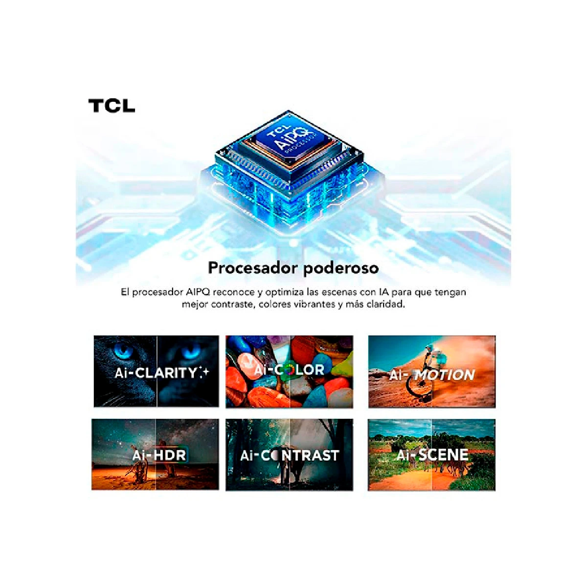 SMART TV TCL QLED 4K UHD 43” 43C655 Negro, foto 4