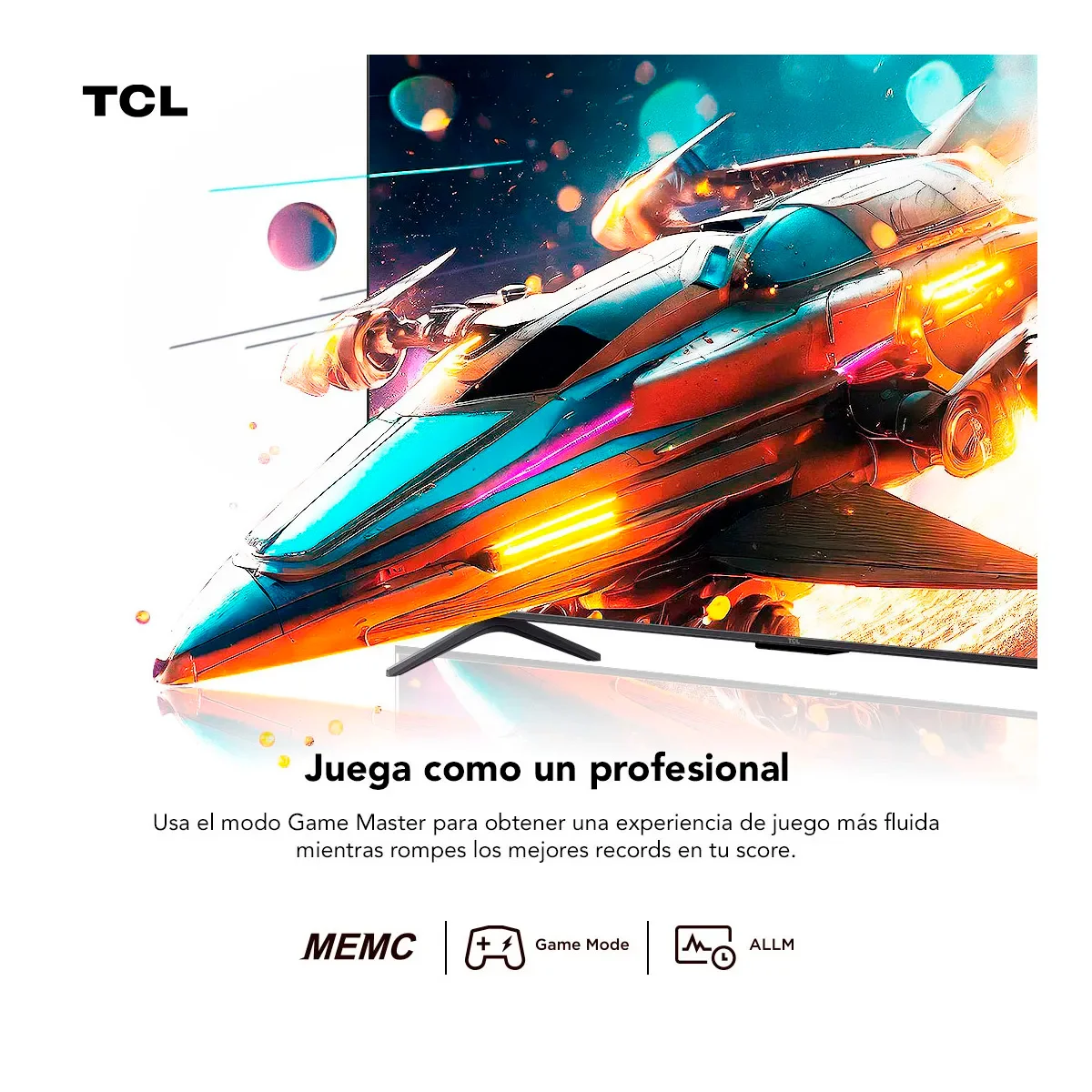 SMART TV TCL QLED 4K UHD 43” 43C655 Negro, foto 6