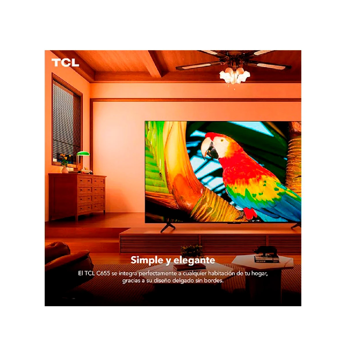 SMART TV TCL QLED 4K UHD 43” 43C655 Negro, foto 8