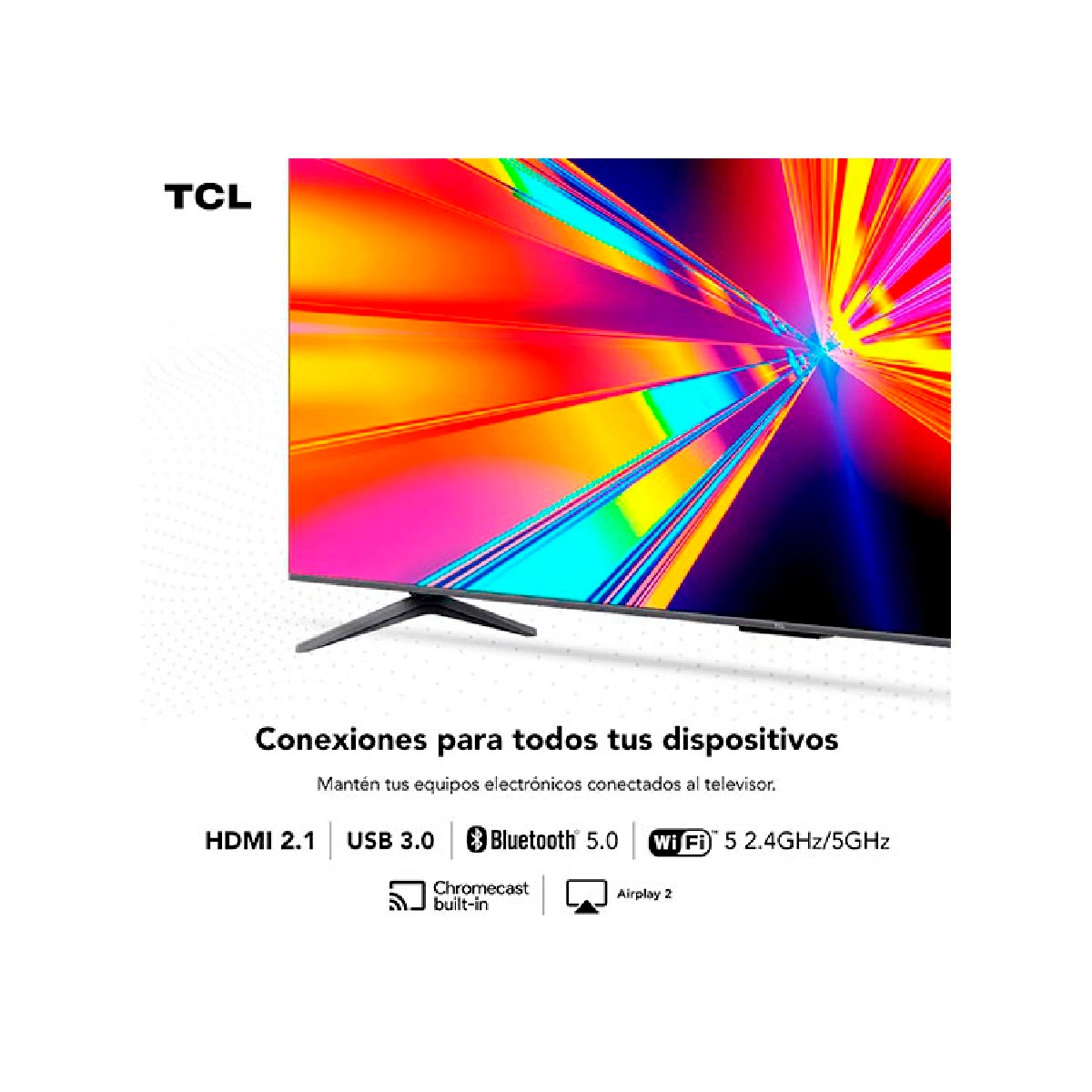 SMART TV TCL QLED 4K UHD 43” 43C655 Negro, foto 9