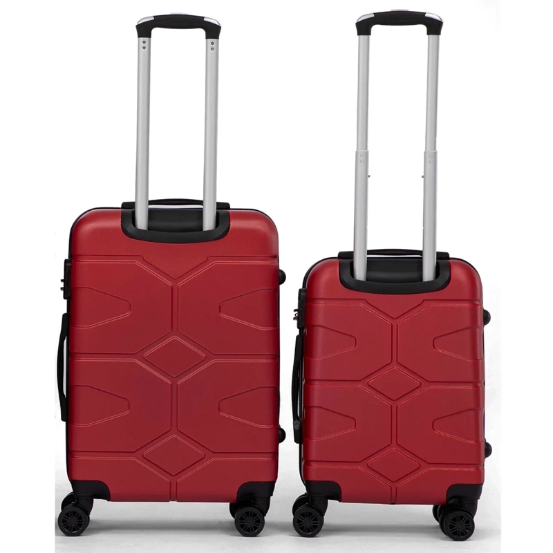 SET MALETAS CAMBRIDGE EXPRESS ABS 2 PIEZAS ROJO