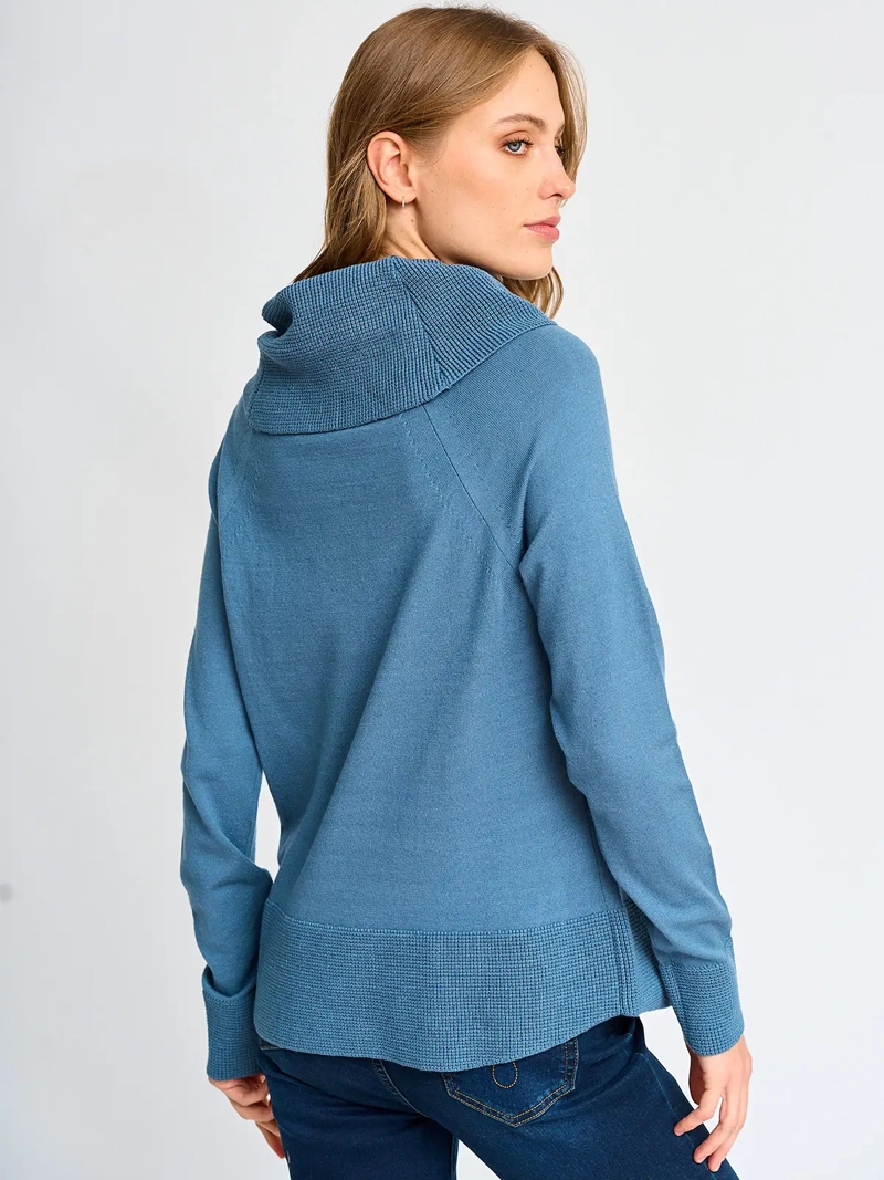 SWEATER MUJER AZIZ CUELLO TORTUGA - 2