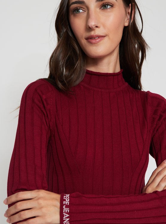 SWEATER ALGODÓN MUJER PEPE JEANS CUELLO MOCK - 3