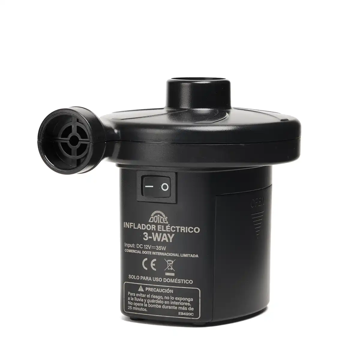 INFLADOR COLCHÓN DOITE 3-WAY NEGRO - 1