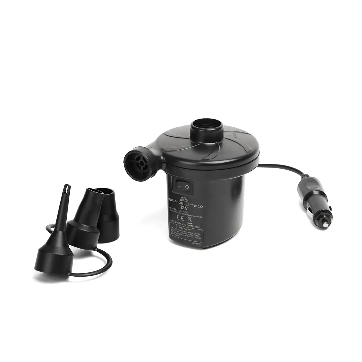 INFLADOR COLCHÓN DOITE 12V NEGRO - 3