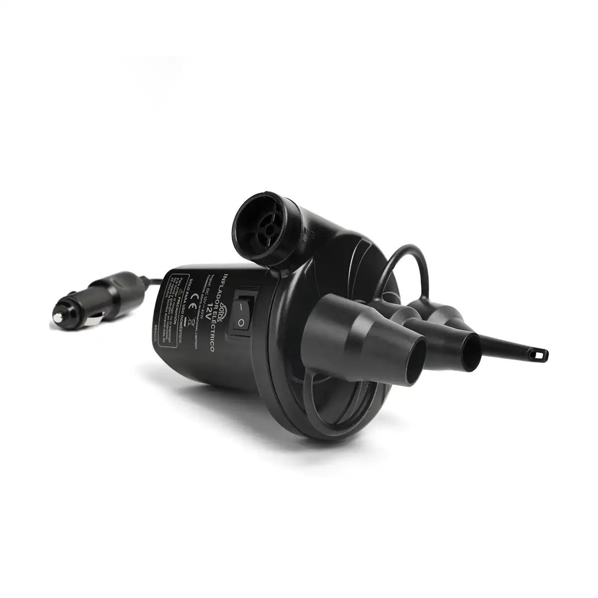INFLADOR COLCHÓN DOITE 12V NEGRO - 7