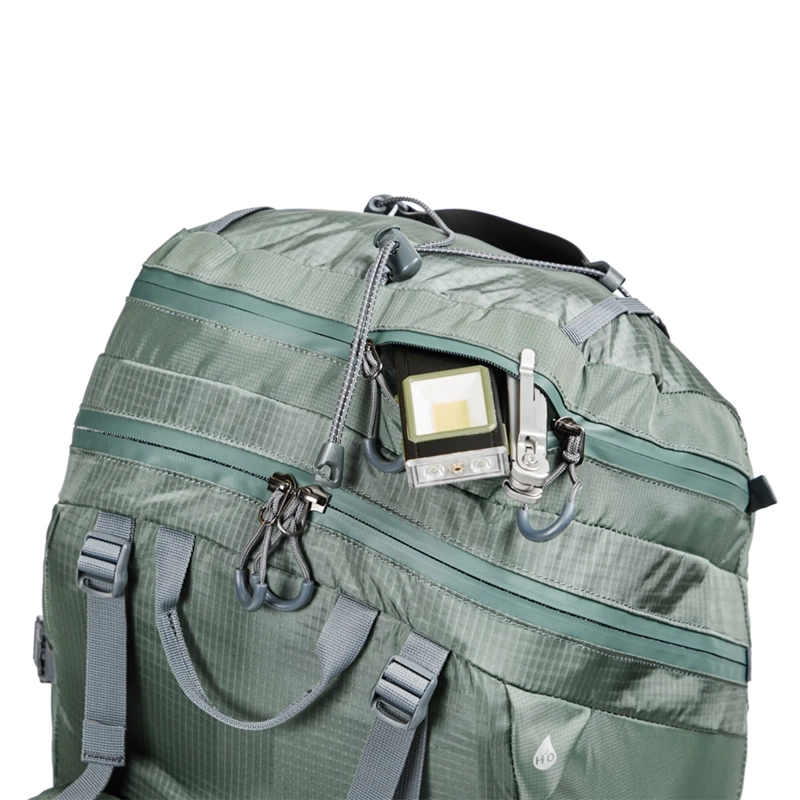 MOCHILA DE VIAJE DOITE EXCURSION PIONERA 50L VERDE - 11