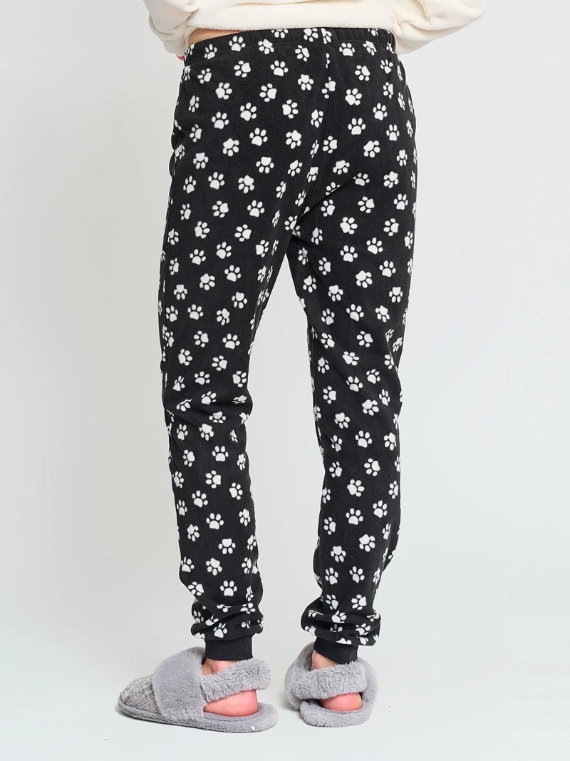 PANTALÓN PIJAMA POLAR MUJER INDEX CORAZONES - 2