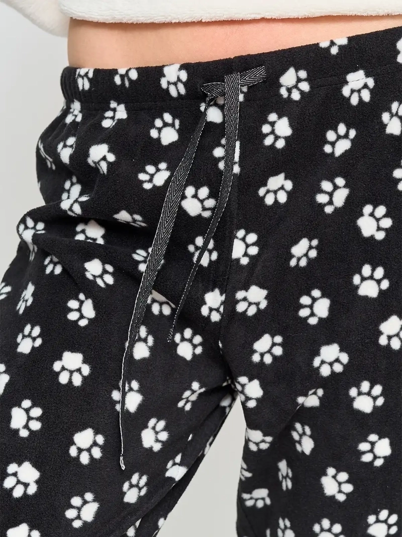 PANTALÓN PIJAMA POLAR MUJER INDEX CORAZONES - 3