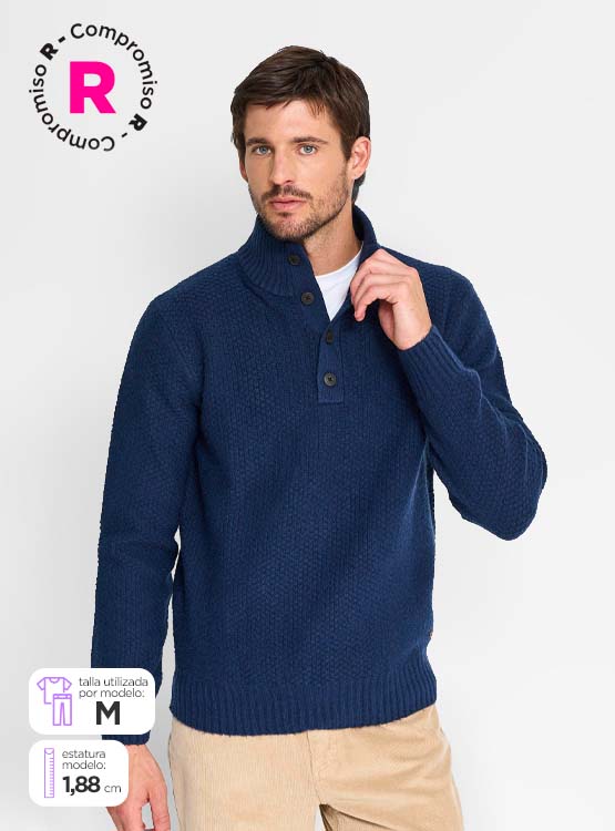 SWEATER HOMBRE REGATTA BOTONES - 1