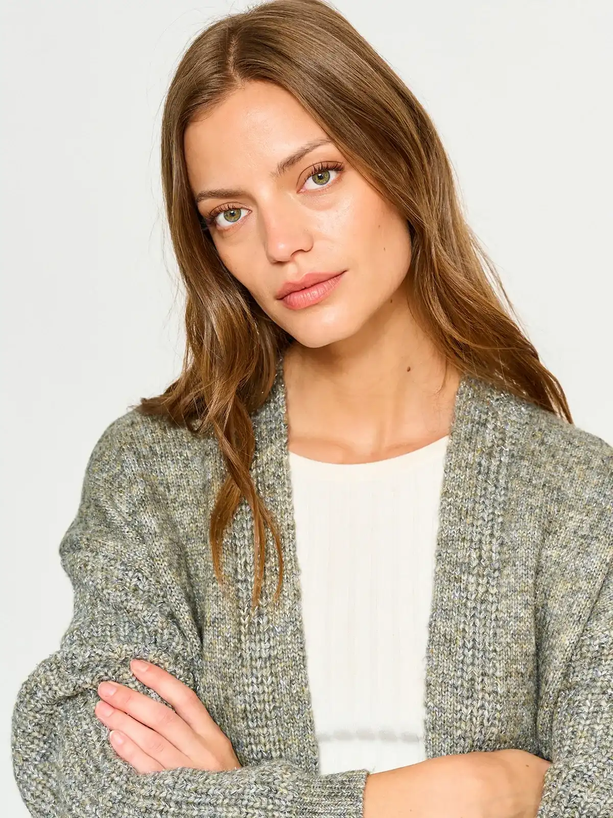 Pepe Jeans Irma Cardigan: Cardigan Lungo Donna Con Bottoni, Vestibilità Regular, Polsini A Costine
