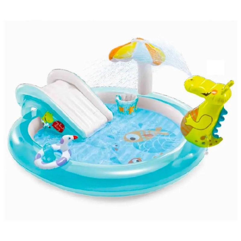 PISCINA KIDSCOOL 89 X 173 X 173 CM CENTRO DE JUEGO FUNNY - 2