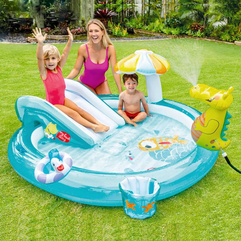 PISCINA KIDSCOOL 89 X 173 X 173 CM CENTRO DE JUEGO FUNNY - 3