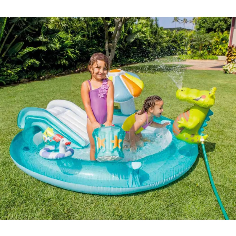 PISCINA KIDSCOOL 89 X 173 X 173 CM CENTRO DE JUEGO FUNNY - 4