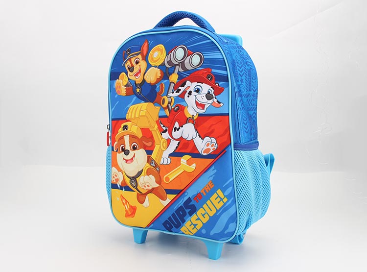 MOCHILA INFANTIL PAW PATROL NIÑO CON RUEDAS - 5