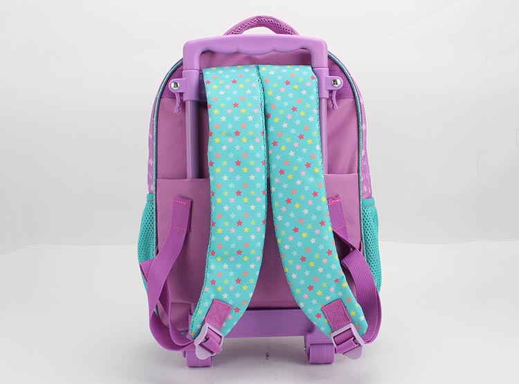 MOCHILA INFANTIL PAW PATROL NIÑA CON RUEDAS - 2
