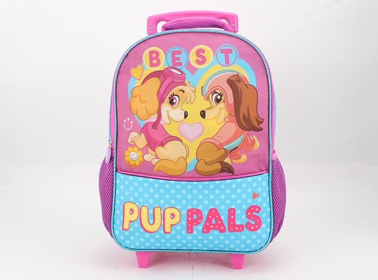 MOCHILA INFANTIL PAW PATROL NIÑA CON RUEDAS - 3