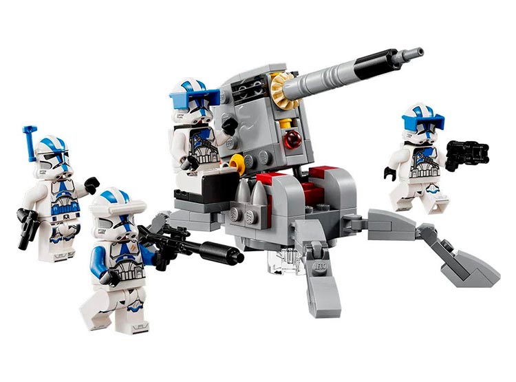 LEGO COMBATE CLON TROOPERS DE LA 75345 - 2