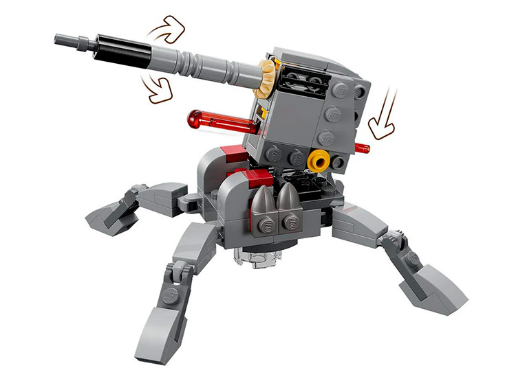 LEGO COMBATE CLON TROOPERS DE LA 75345 - 4