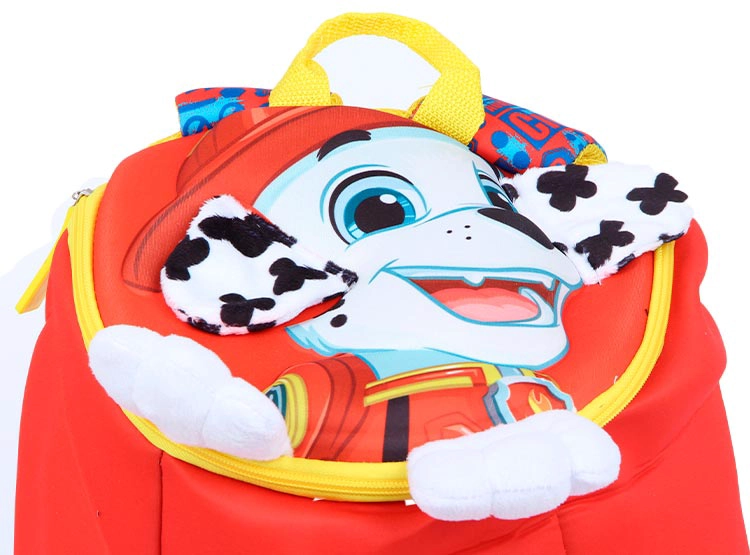MOCHILA PAW PATROL 3D CON MANITOS MARSHAL - 4