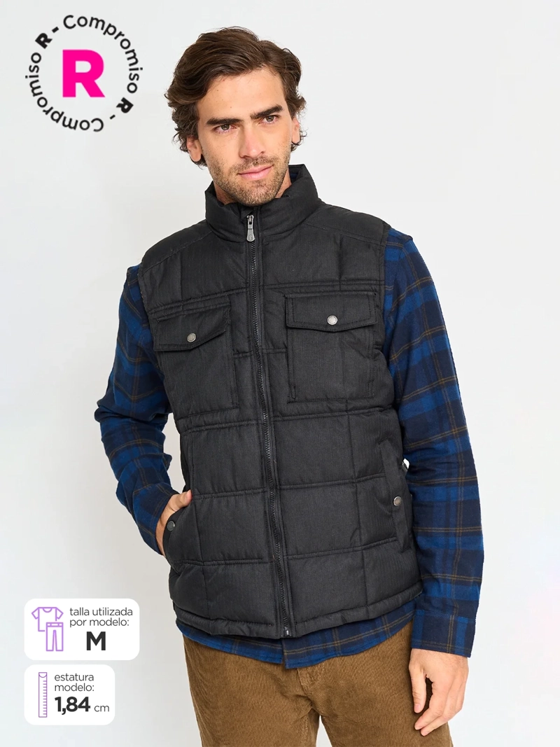 PARKA HOMBRE KENNETH STEVENS AZERBA - 1