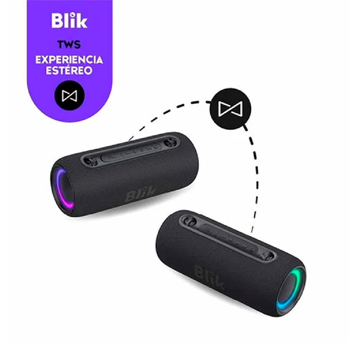 PARLANTE BLUETOOTH PORTÁTIL BLIK LIVE2 40W IPX5 9 HRS - 10