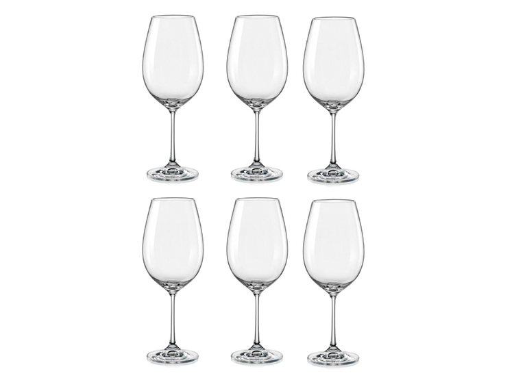 SET DE COPAS VIOLA VINO TINTO X6 550ML - 1