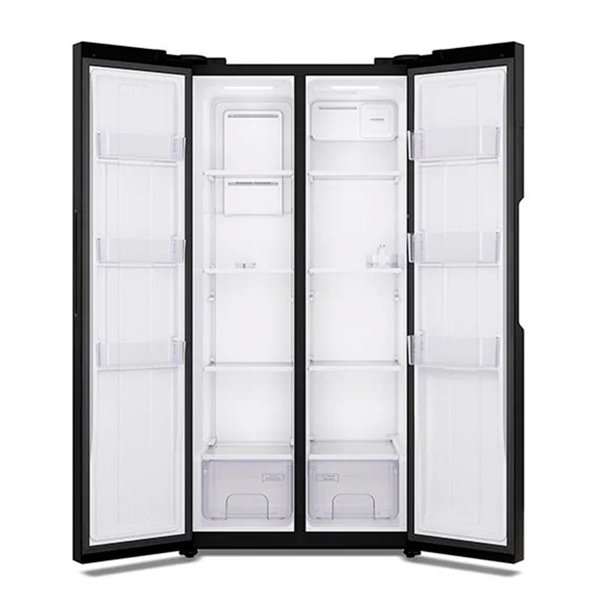 REFRIGERADOR SIDE BY SIDE MADEMSA MAS430B 430L NO FROST GRAFITO - 3