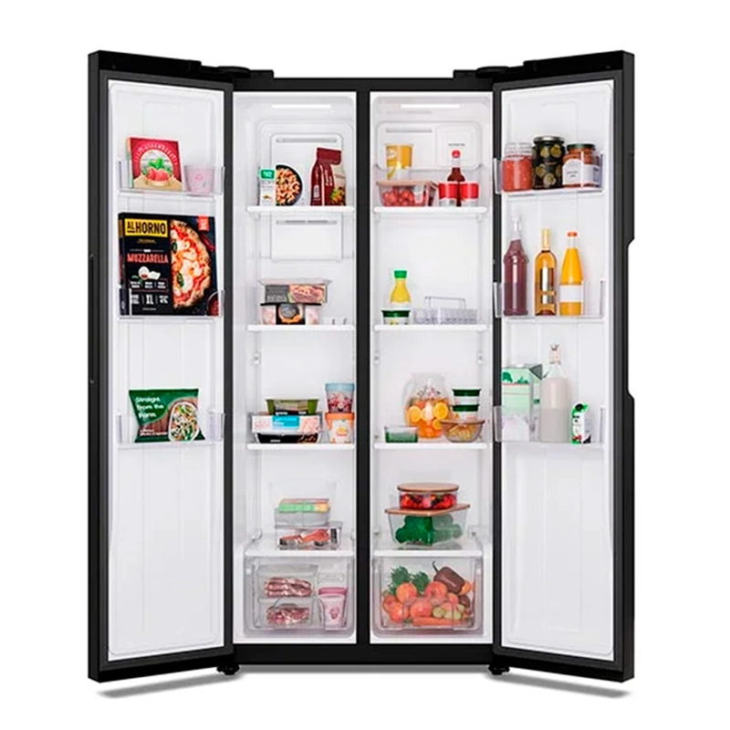REFRIGERADOR SIDE BY SIDE MADEMSA MAS430B 430L NO FROST GRAFITO - 4