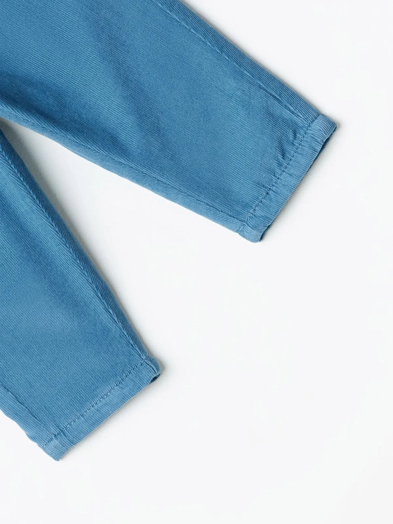 PANTALÓN ALGODÓN NIÑO SFERA AZUL - 3