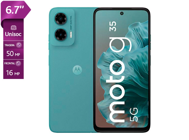 CELULAR MOTOROLA MOTO G35 5G 128GB 4GB RAM 50MP 6.7” - 1