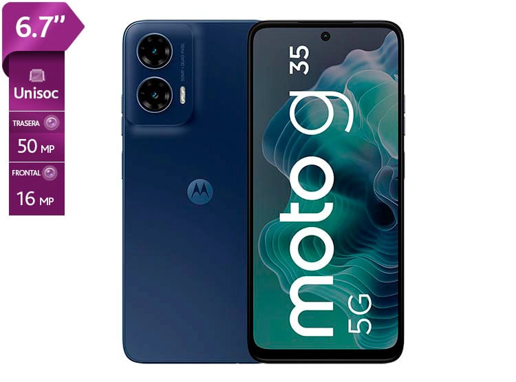 CELULAR MOTOROLA MOTO G35 5G 128GB 4GB RAM 50MP 6.7” - 1