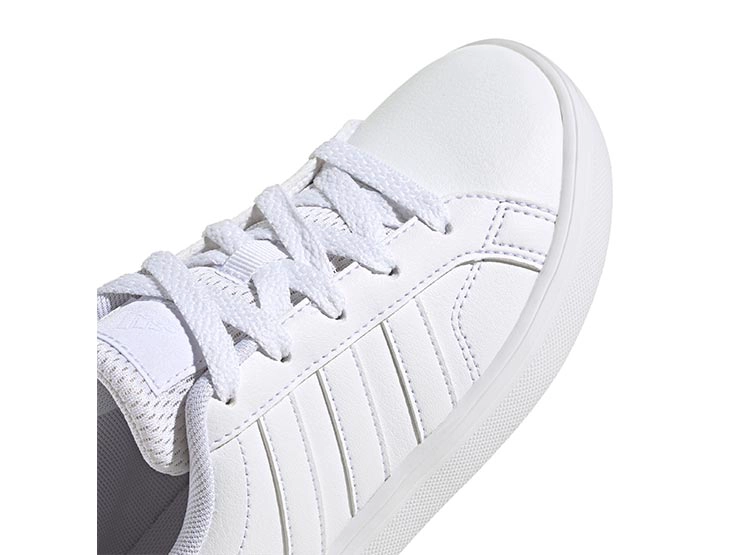 ZAPATILLAS ESCOLARES UNISEX ADIDAS BLANCO VS PACE 2.0 K - 7