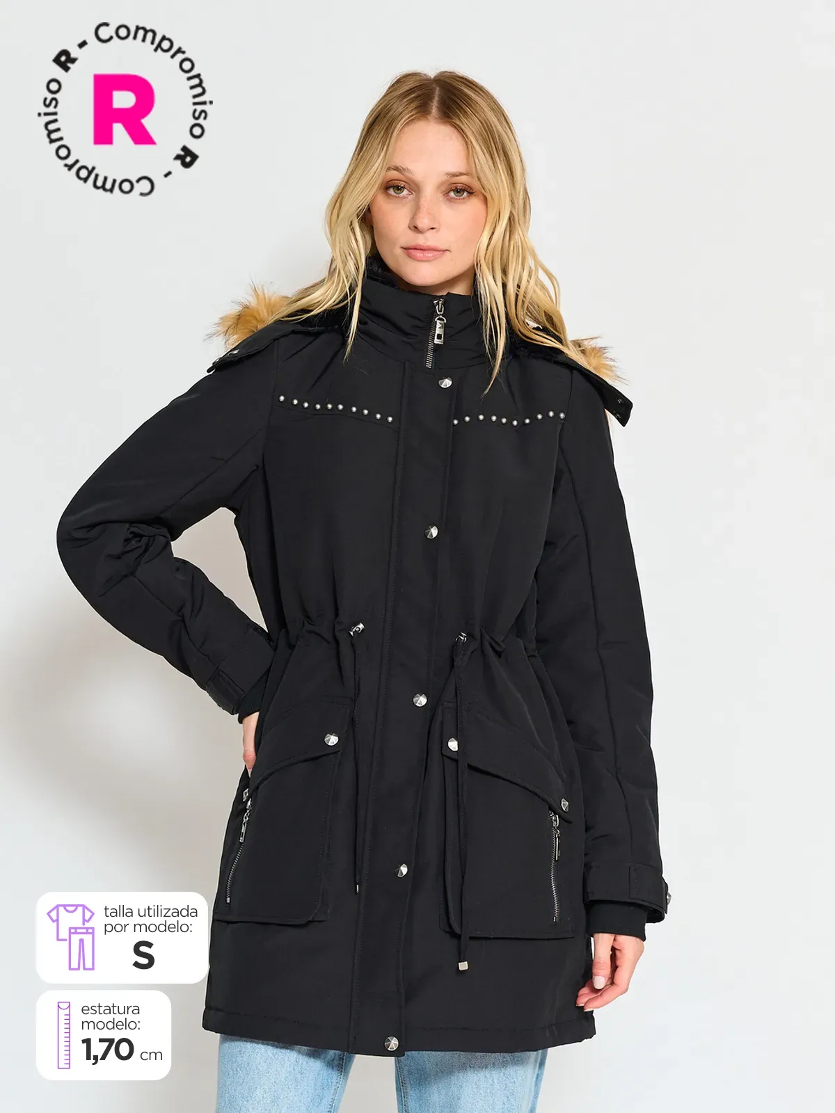 PARKA MUJER BARBADOS CAPUCHA - 2