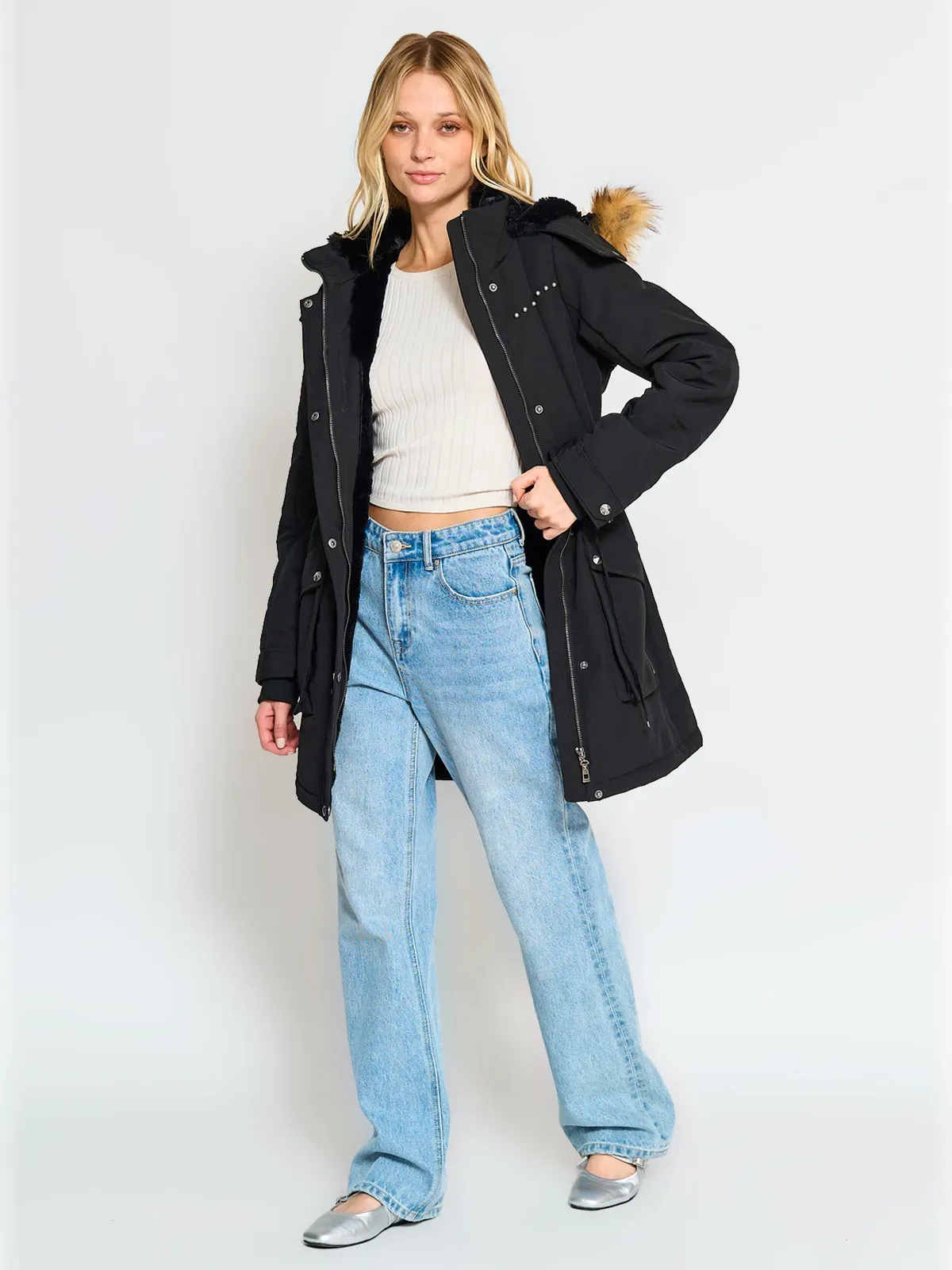 PARKA MUJER BARBADOS CAPUCHA - 5