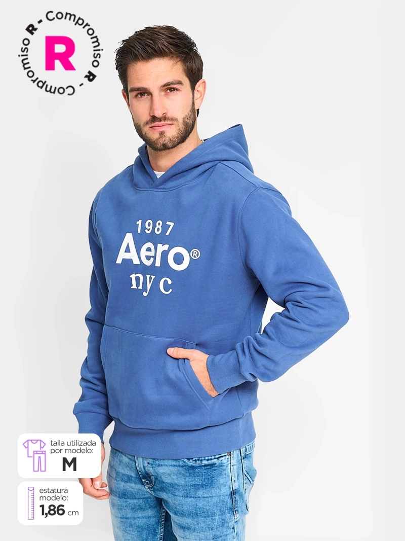 POLERÓN ALGODÓN HOMBRE AEROPOSTALE - 1
