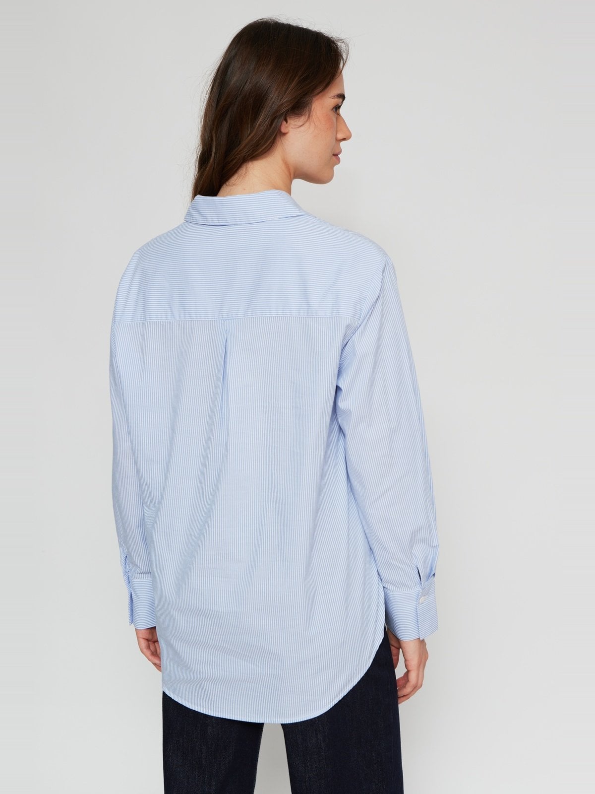 BLUSA MANGA LARGA ALGODÓN MUJER MARQUIS CAMISERA - 2