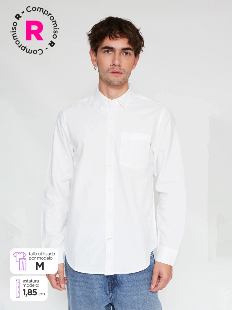 CAMISA MANGA LARGA ALGODÓN HOMBRE PEPE JEANS - 1