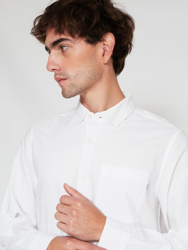 CAMISA MANGA LARGA ALGODÓN HOMBRE PEPE JEANS - 3