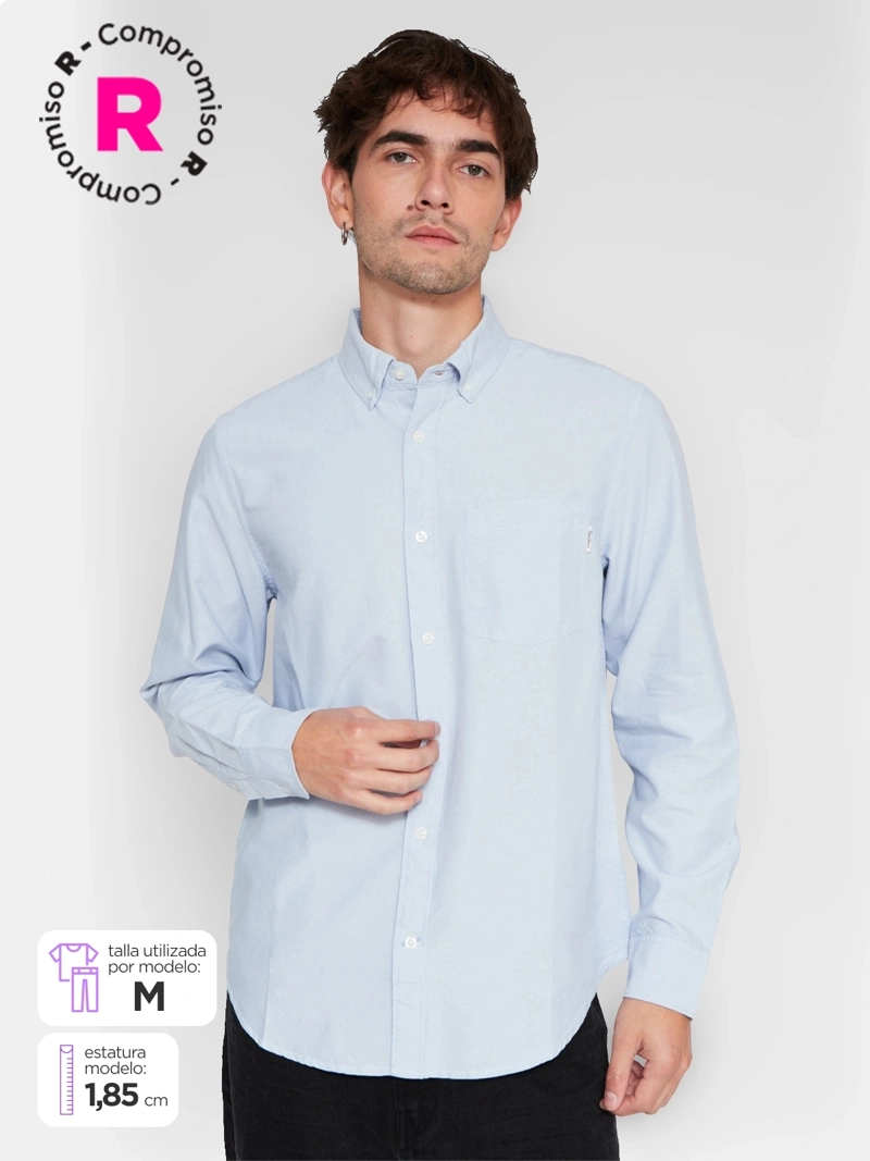 CAMISA MANGA LARGA ALGODÓN HOMBRE PEPE JEANS - 1