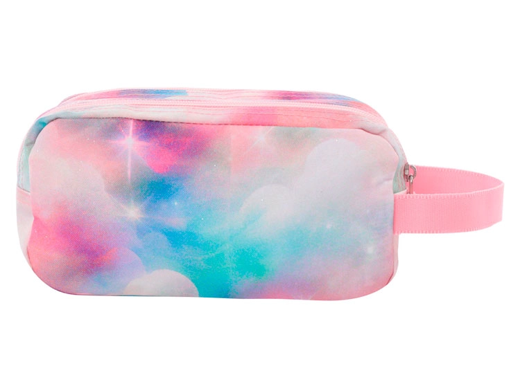 ESTUCHE TOTTO AGAPEC GLITTER AZUL - 4