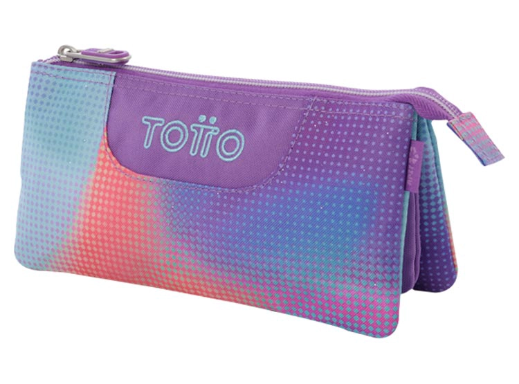 ESTUCHE TOTTO TABLERO GLITTER VERDE - 2
