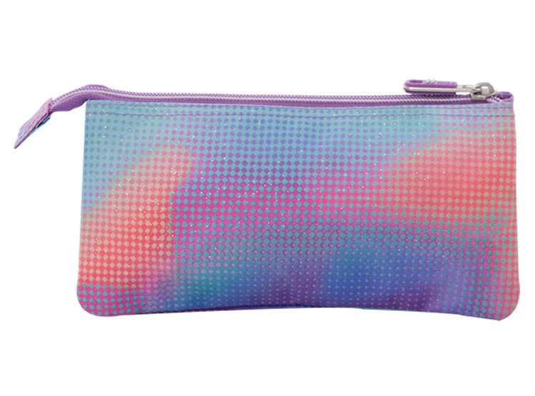 ESTUCHE TOTTO TABLERO GLITTER VERDE - 3