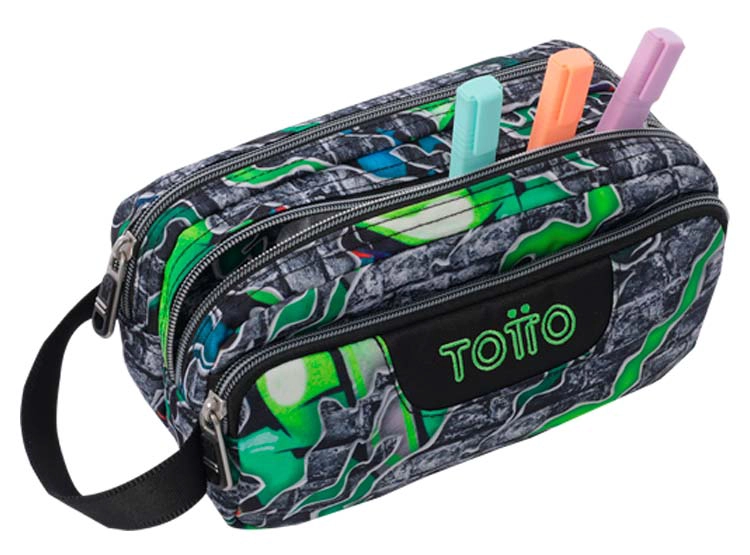 ESTUCHE TOTTO AGAPEC GRIS - 4