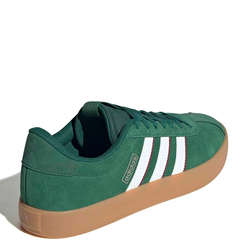 ZAPATILLAS HOMBRE ADIDAS CASUALES VERDE VL COURT 3.0 CUERO - 4