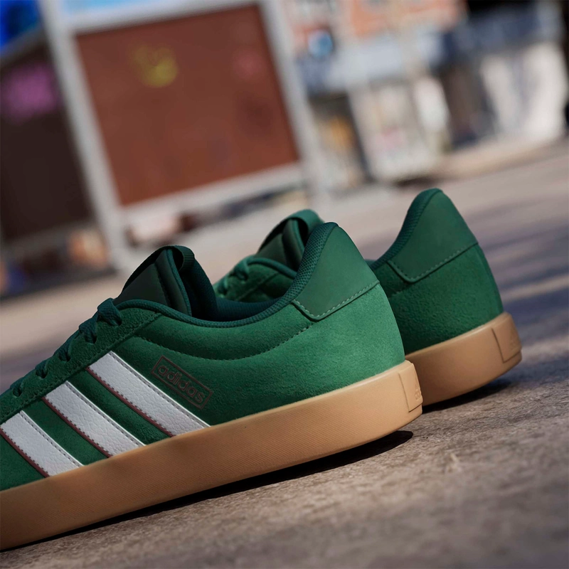 ZAPATILLAS HOMBRE ADIDAS CASUALES VERDE VL COURT 3.0 CUERO - 15